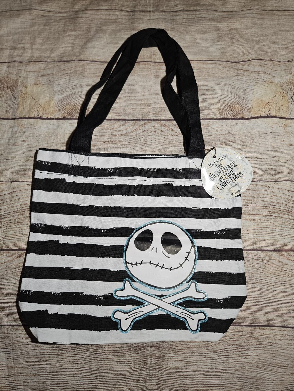 Disney Nightmare Before Christmas loungefly jack skellington small tote bag
